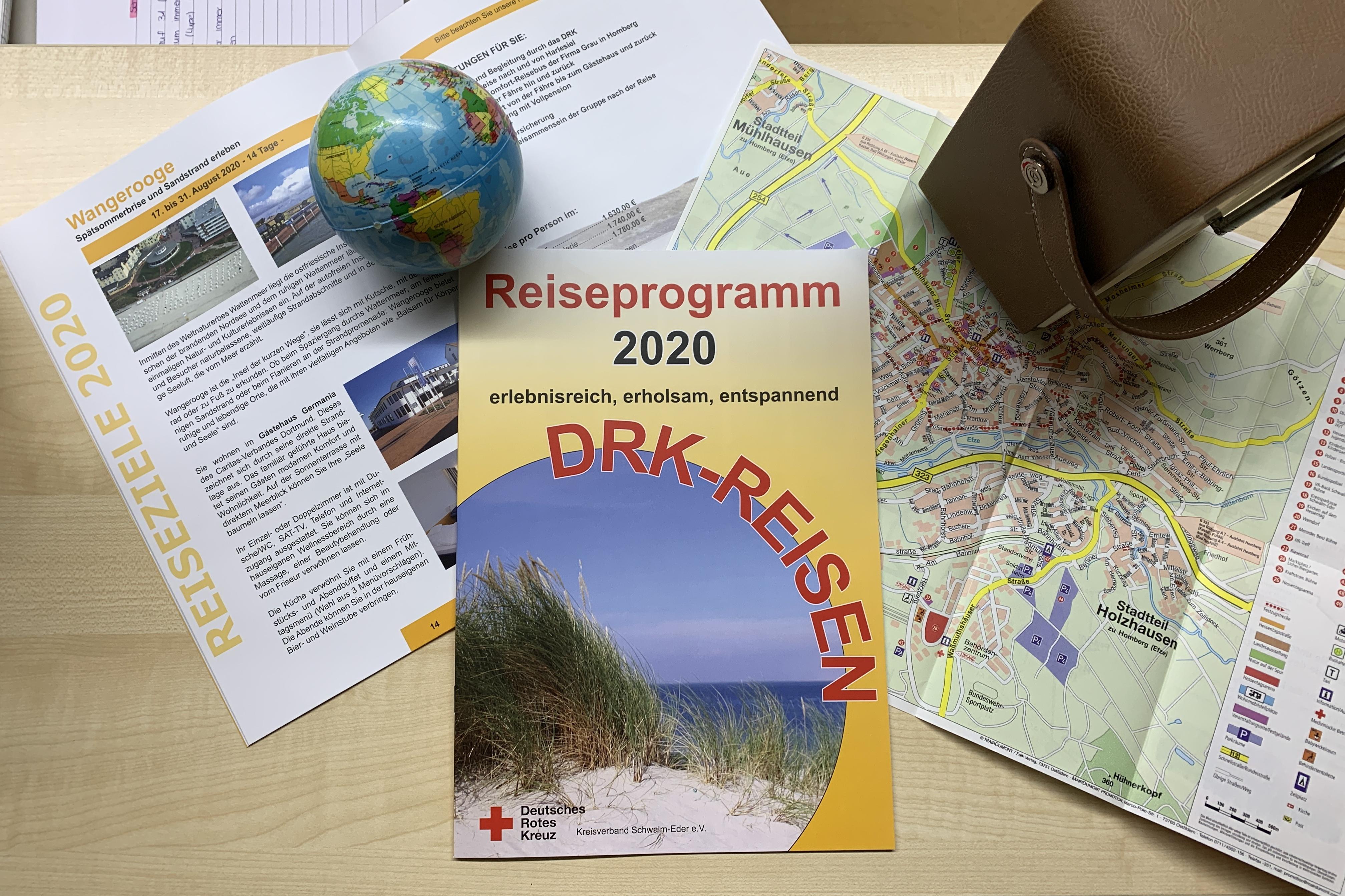 Reiseprogramm 2020 - Symbolbild